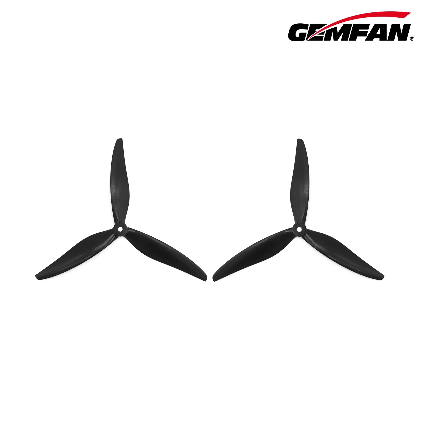 GEMFAN 8040-3 Black Reinforced PC (1L+1R), фото 2