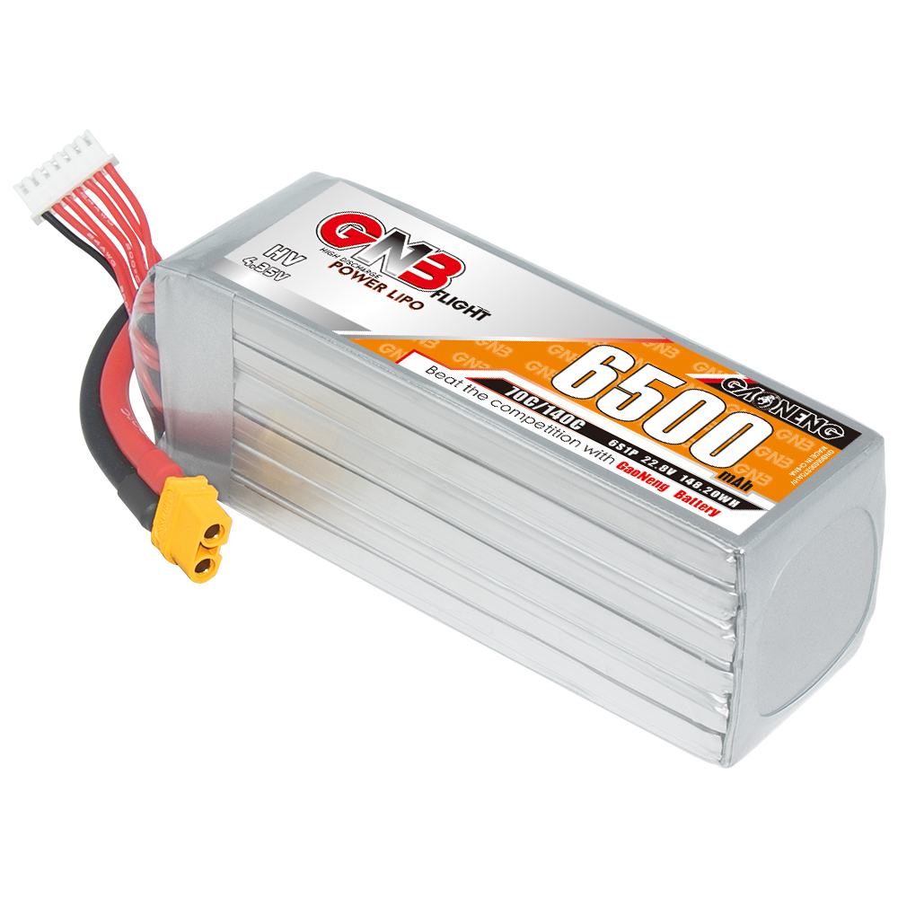 GNB GNB LiHV 6500mAh 6S1P 22.8V 70C/140C XT60U-F